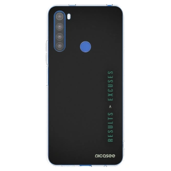 Picasee silikónový prehľadný obal pre Xiaomi Redmi Note 8T - Results x Excuses