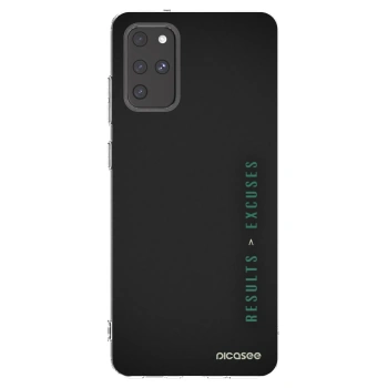 Picasee silikónový prehľadný obal pre Samsung Galaxy S20+ G985F - Results x Excuses