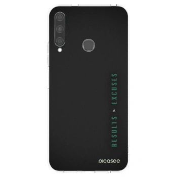 Picasee silikónový prehľadný obal pre Huawei P40 Lite E - Results x Excuses