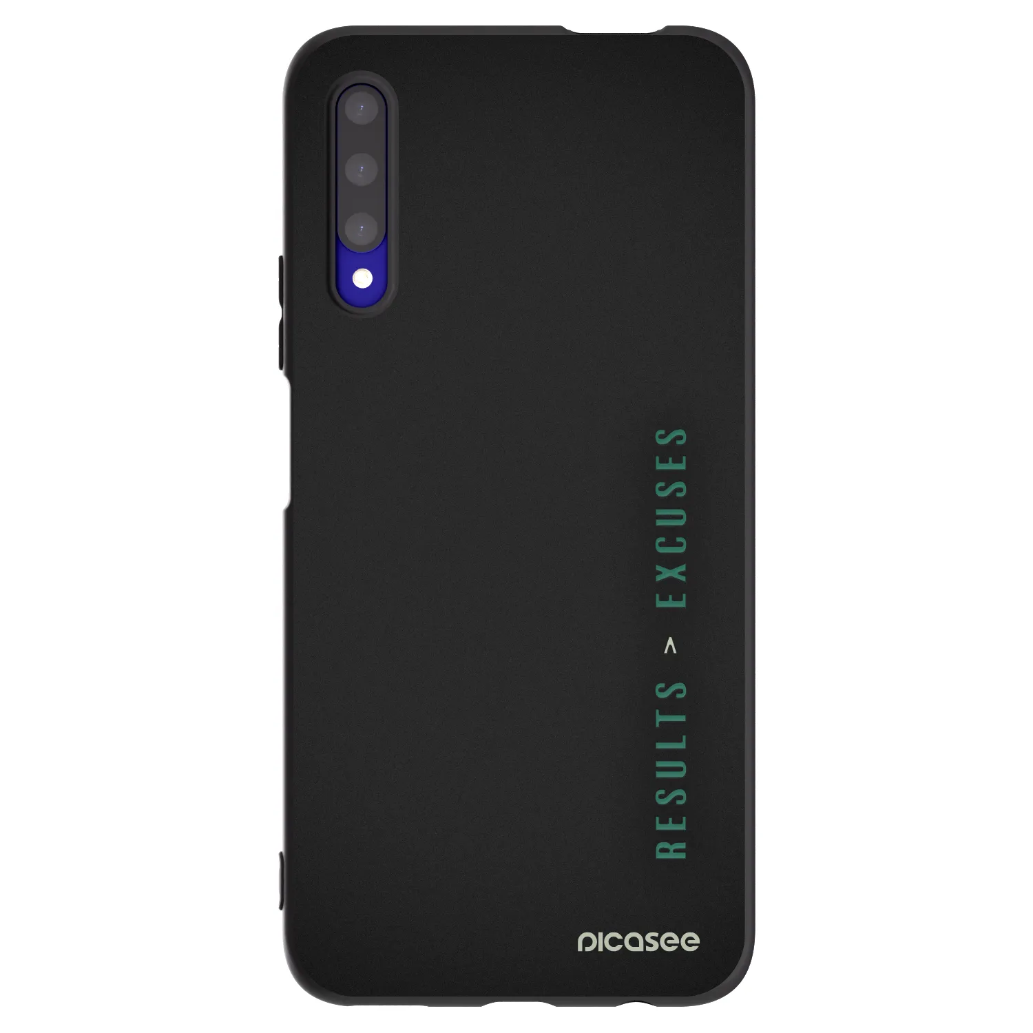 Picasee silikónový čierny obal pre Honor 9X Pro - Results x Excuses