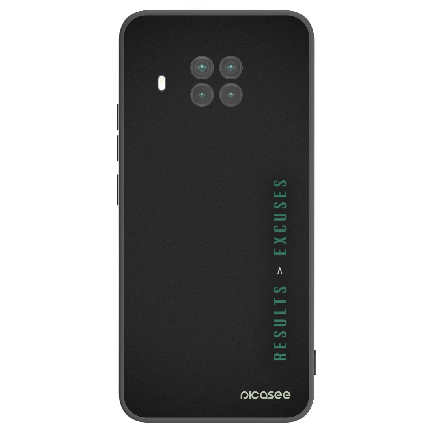 Picasee silikónový čierny obal pre Xiaomi Mi 10T Lite - Results x Excuses