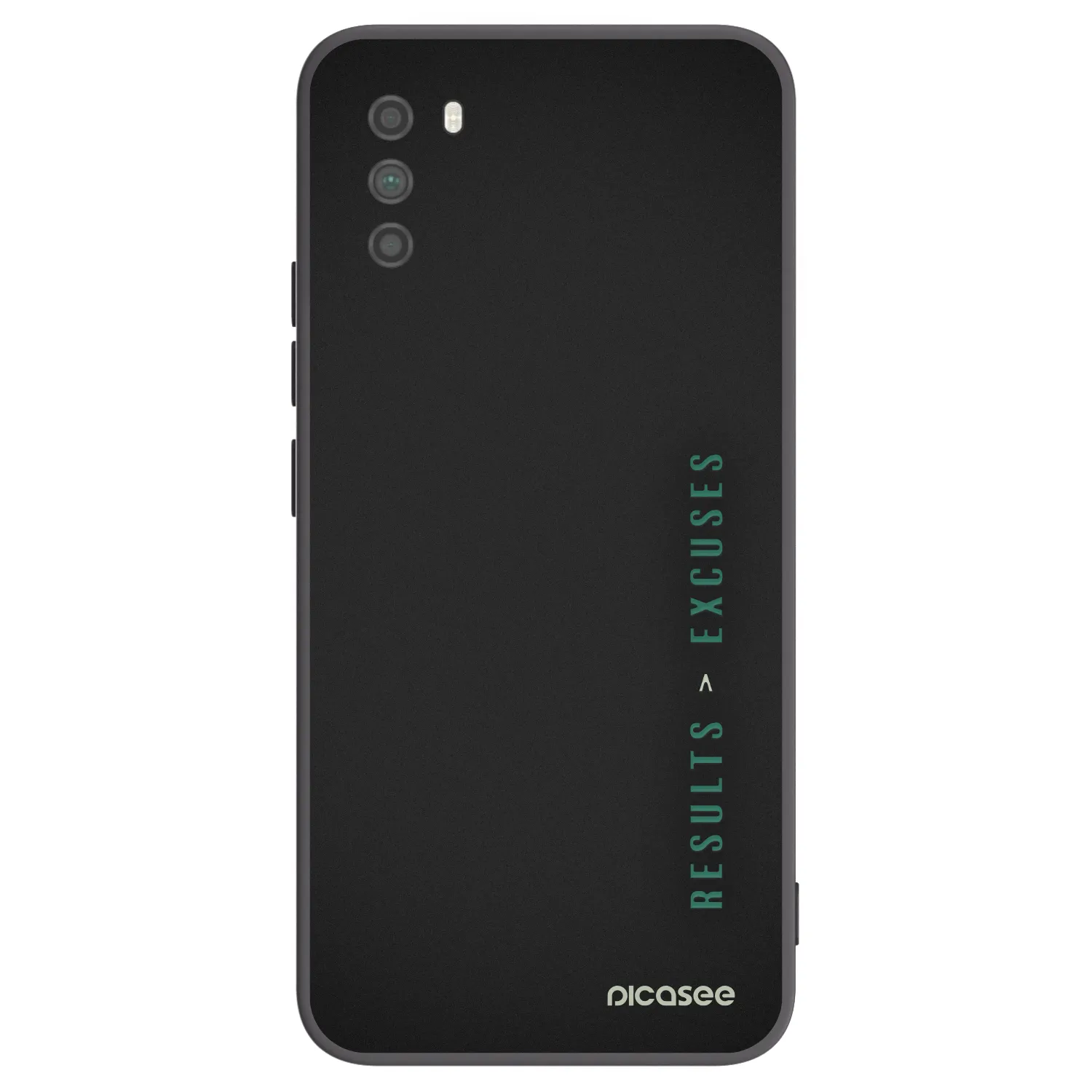 Picasee silikónový čierny obal pre Xiaomi Poco M3 - Results x Excuses