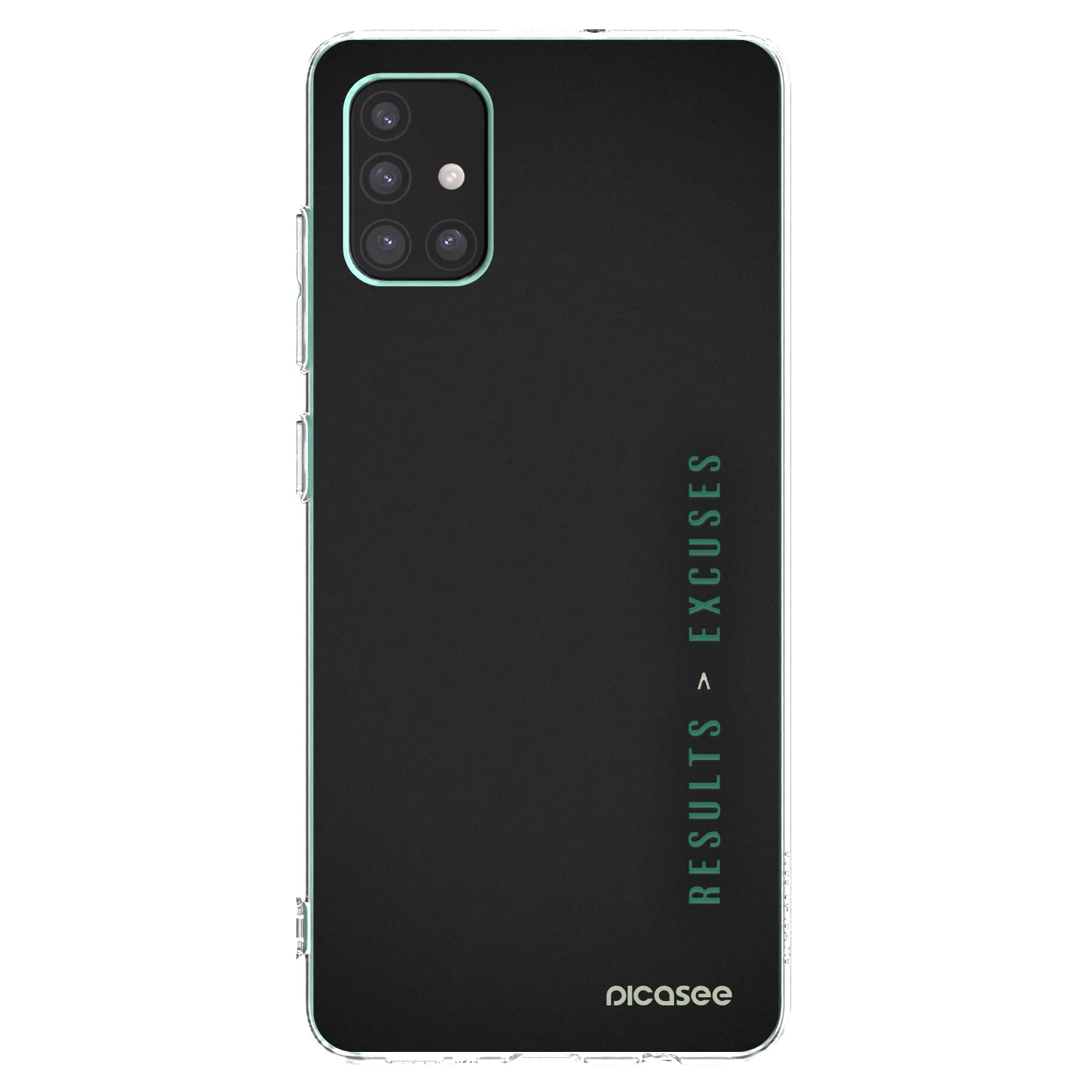 Picasee silikónový prehľadný obal pre Samsung Galaxy M51 M515F - Results x Excuses