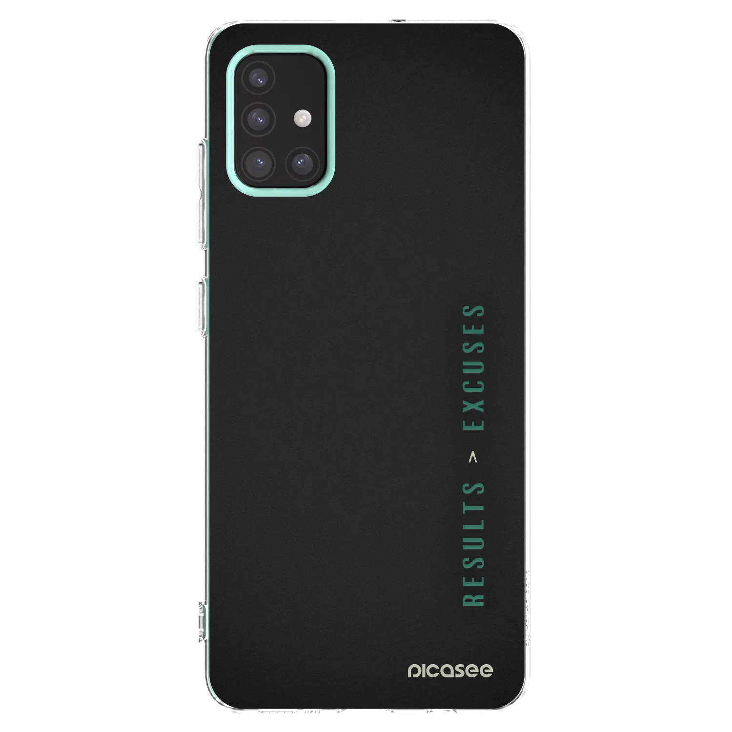 Picasee silikónový prehľadný obal pre Samsung Galaxy M31s - Results x Excuses