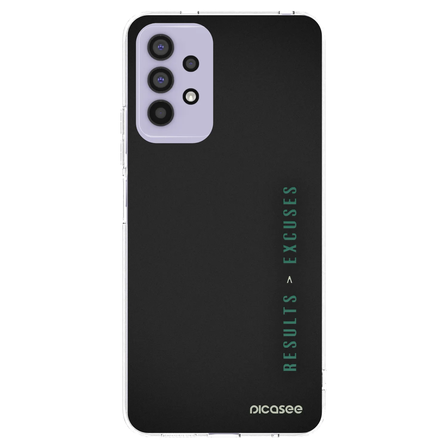 Picasee silikónový prehľadný obal pre Samsung Galaxy A32 4G SM-A325F - Results x Excuses
