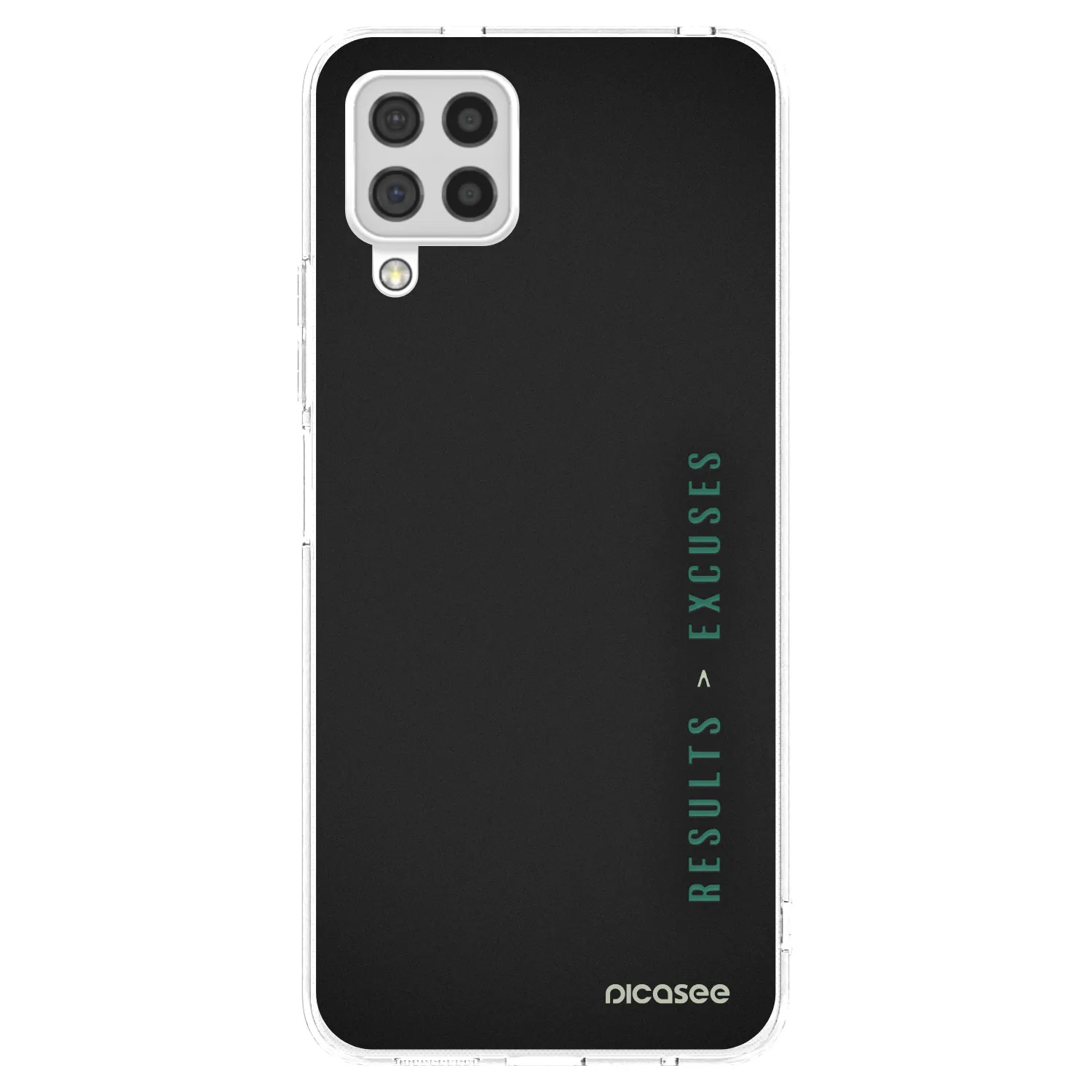 Picasee silikónový prehľadný obal pre Samsung Galaxy A22 A225F 4G - Results x Excuses