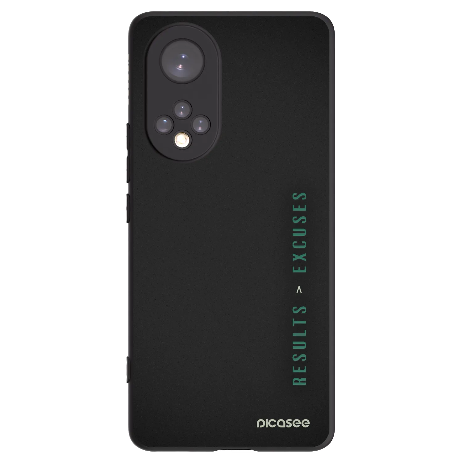Picasee silikónový čierny obal pre Honor 50 5G - Results x Excuses