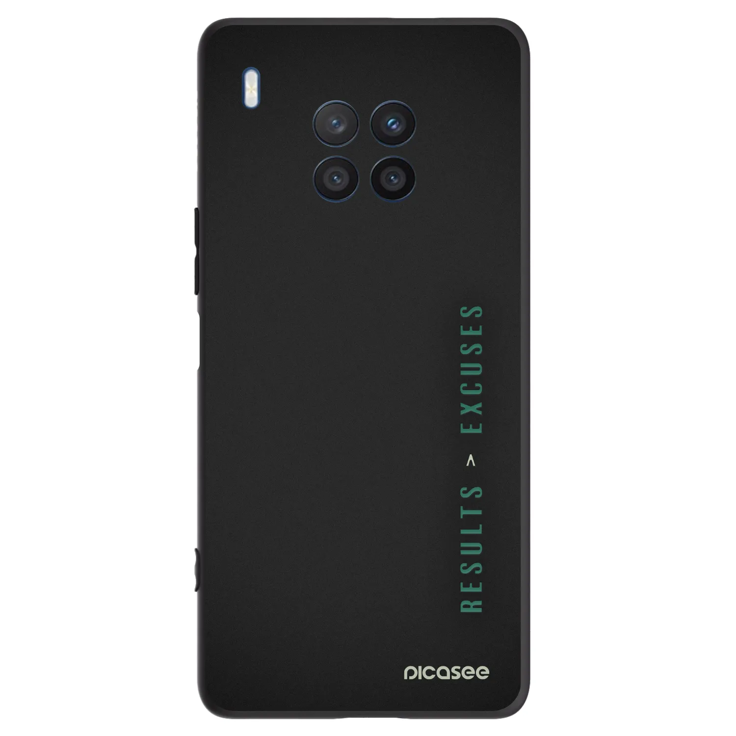 Silikónový čierny obal pre Honor 50 Lite - Results x Excuses