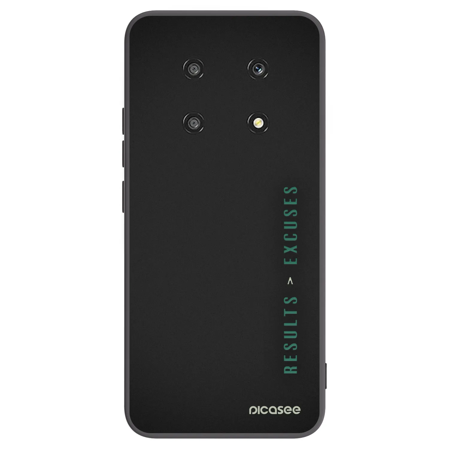 Picasee silikónový čierny obal pre Honor Magic4 Lite 5G - Results x Excuses