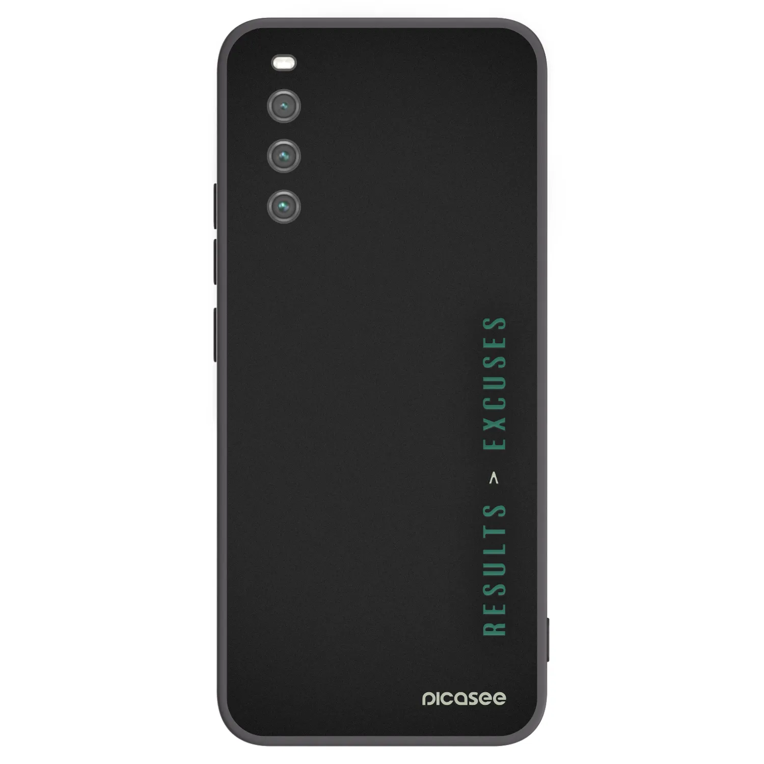 Picasee silikónový čierny obal pre Sony Xperia 10 IV 5G - Results x Excuses