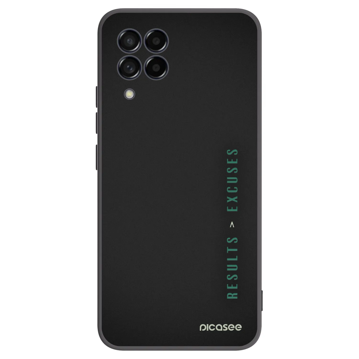 Picasee silikónový čierny obal pre Samsung Galaxy M53 5G - Results x Excuses