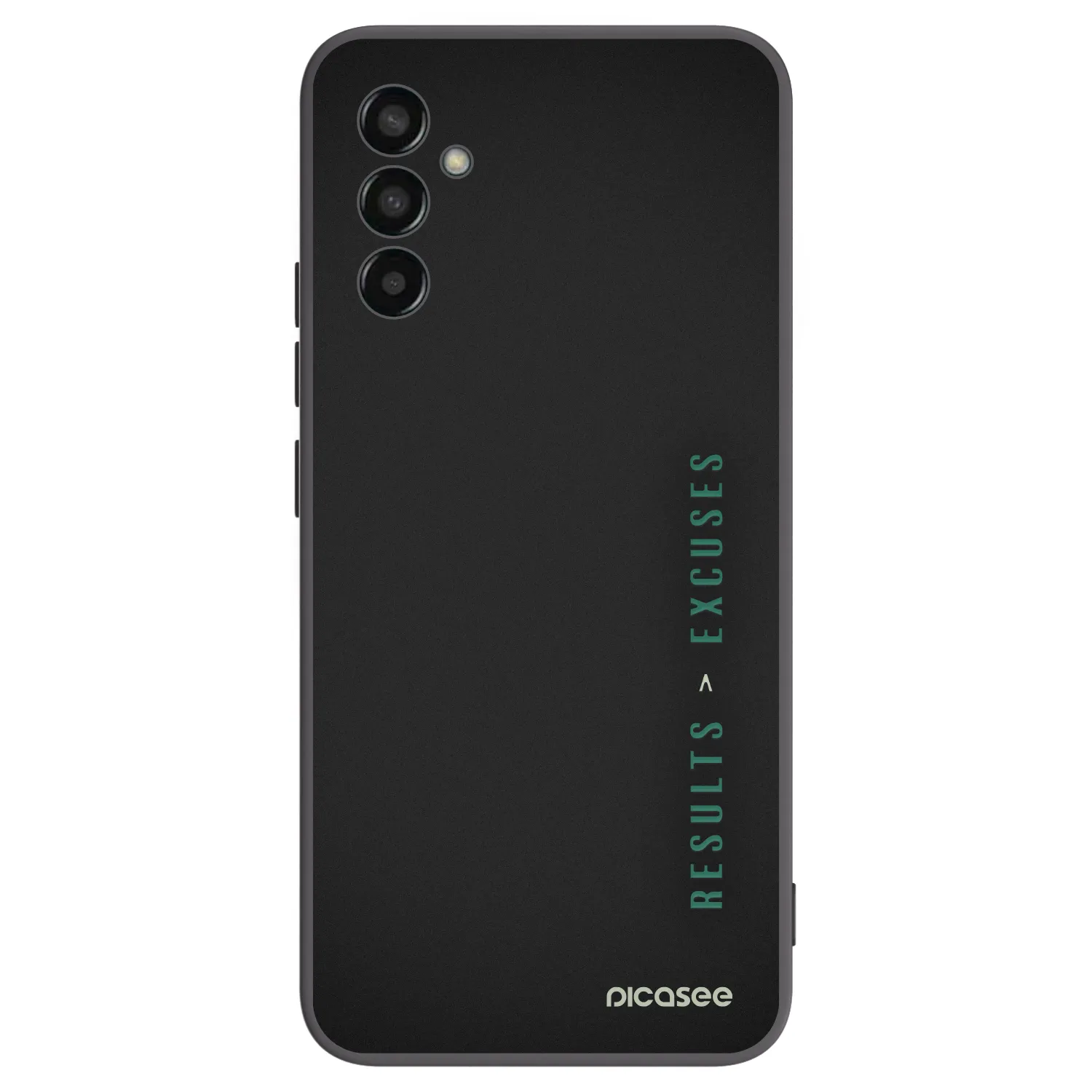 Picasee silikónový čierny obal pre Samsung Galaxy M13 M135F - Results x Excuses