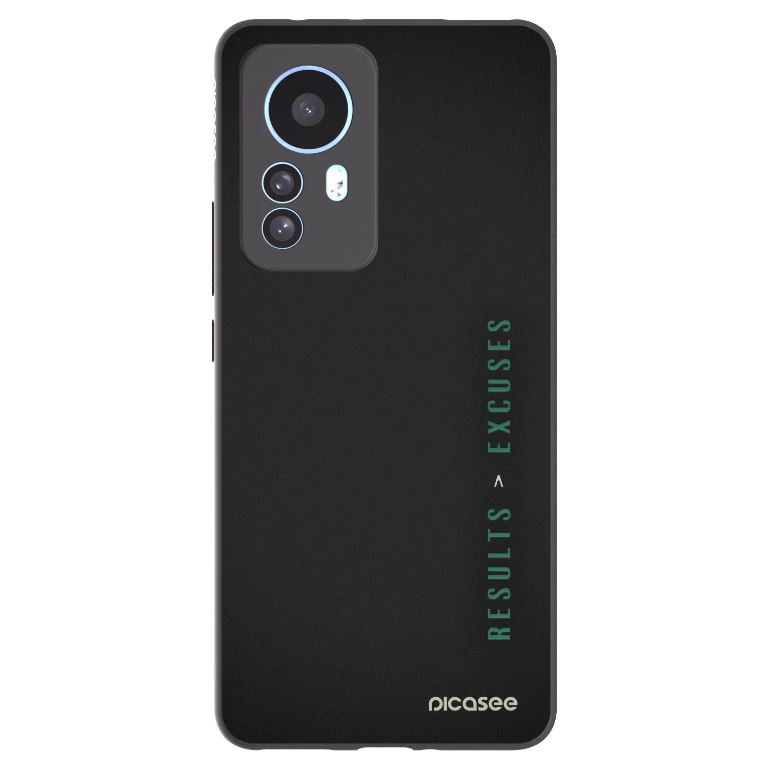 Picasee silikónový čierny obal pre Xiaomi 12T - Results x Excuses
