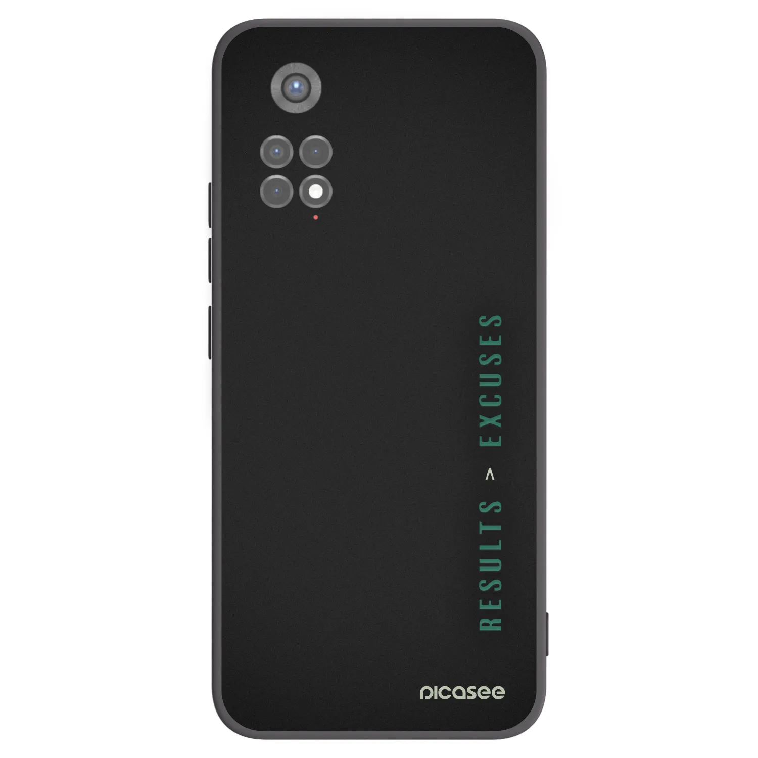 Picasee silikónový čierny obal pre Xiaomi Redmi Note 11S 5G - Results x Excuses