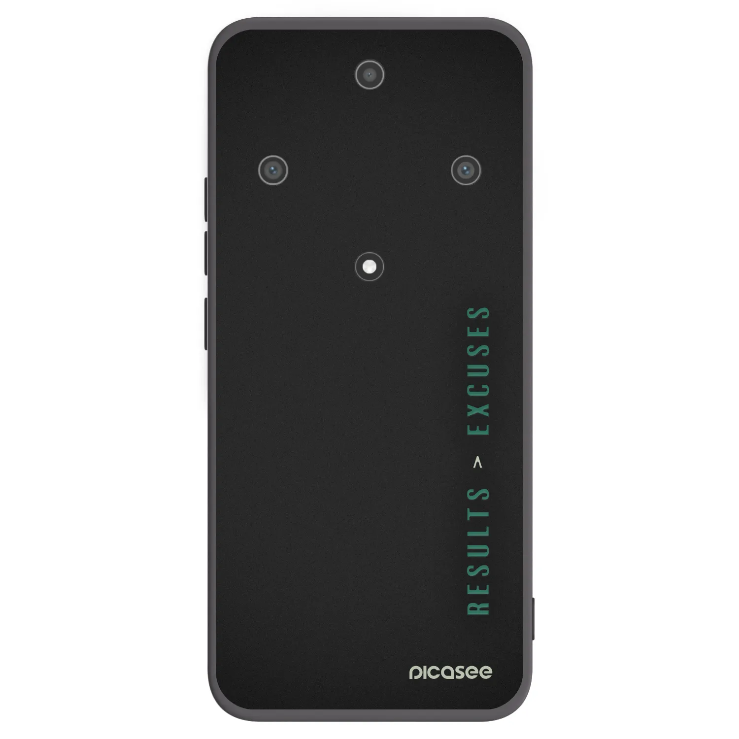 Picasee silikónový čierny obal pre Honor Magic5 Lite 5G - Results x Excuses