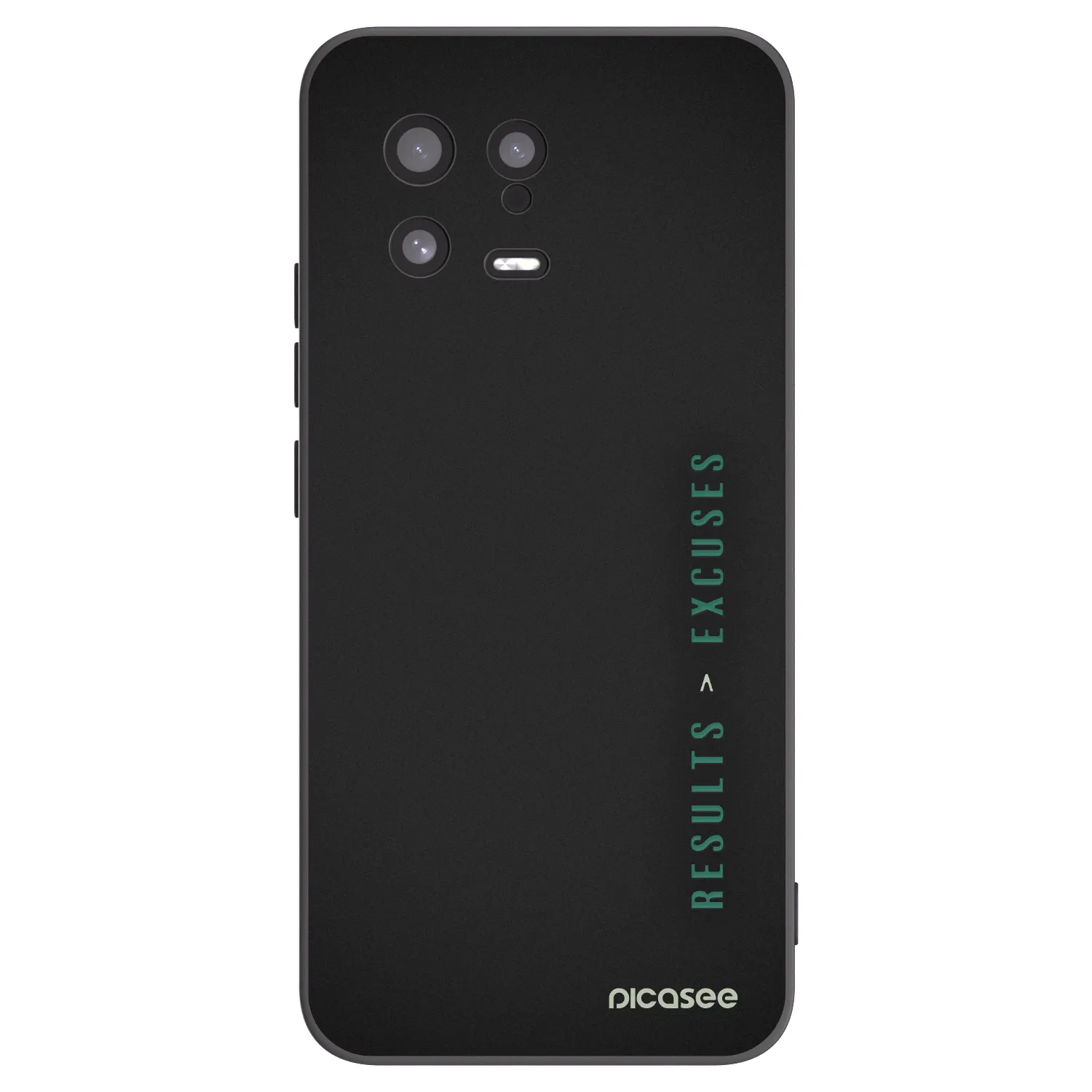 Silikónový čierny obal pre Xiaomi 13 - Results x Excuses