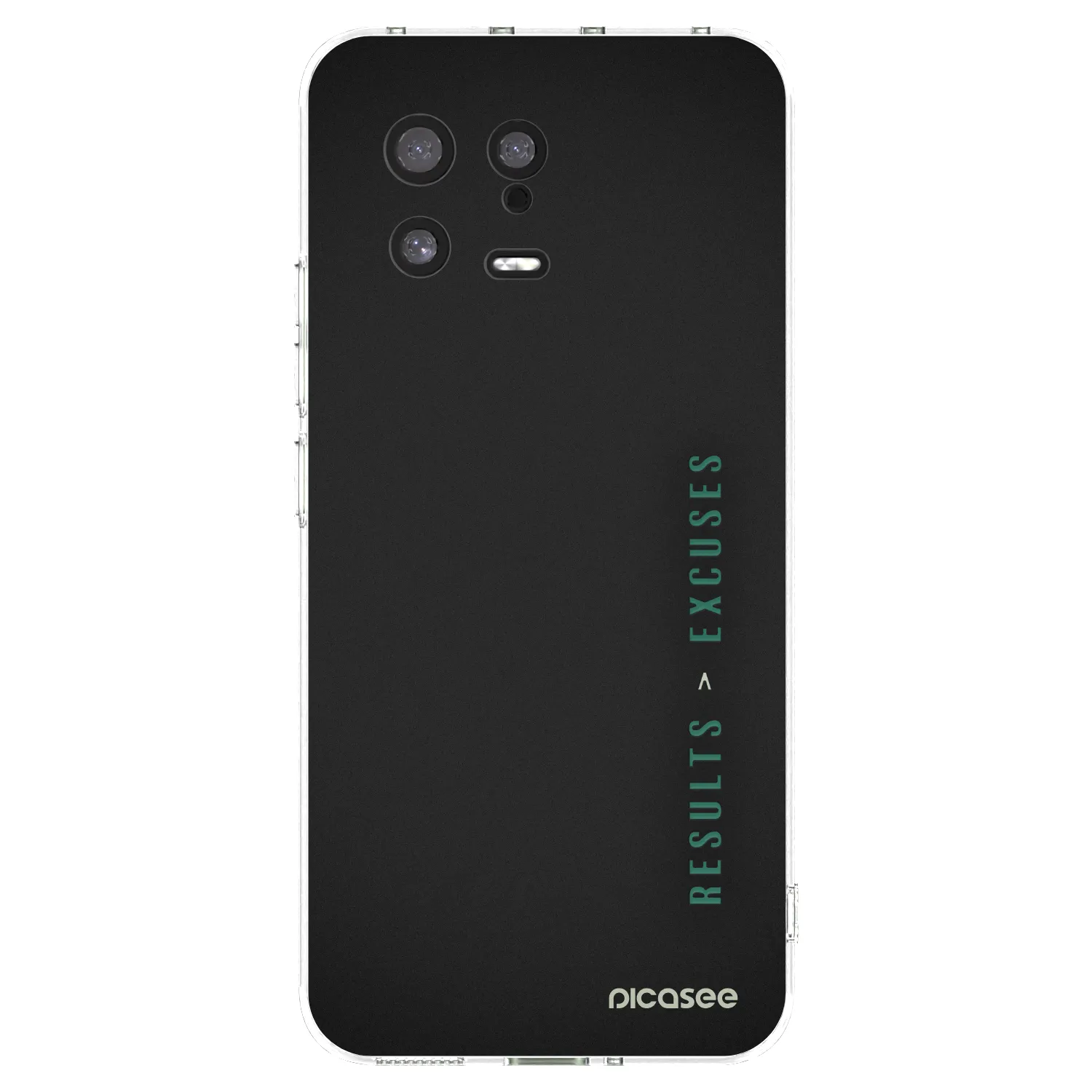 Silikónový prehľadný obal pre Xiaomi 13 - Results x Excuses