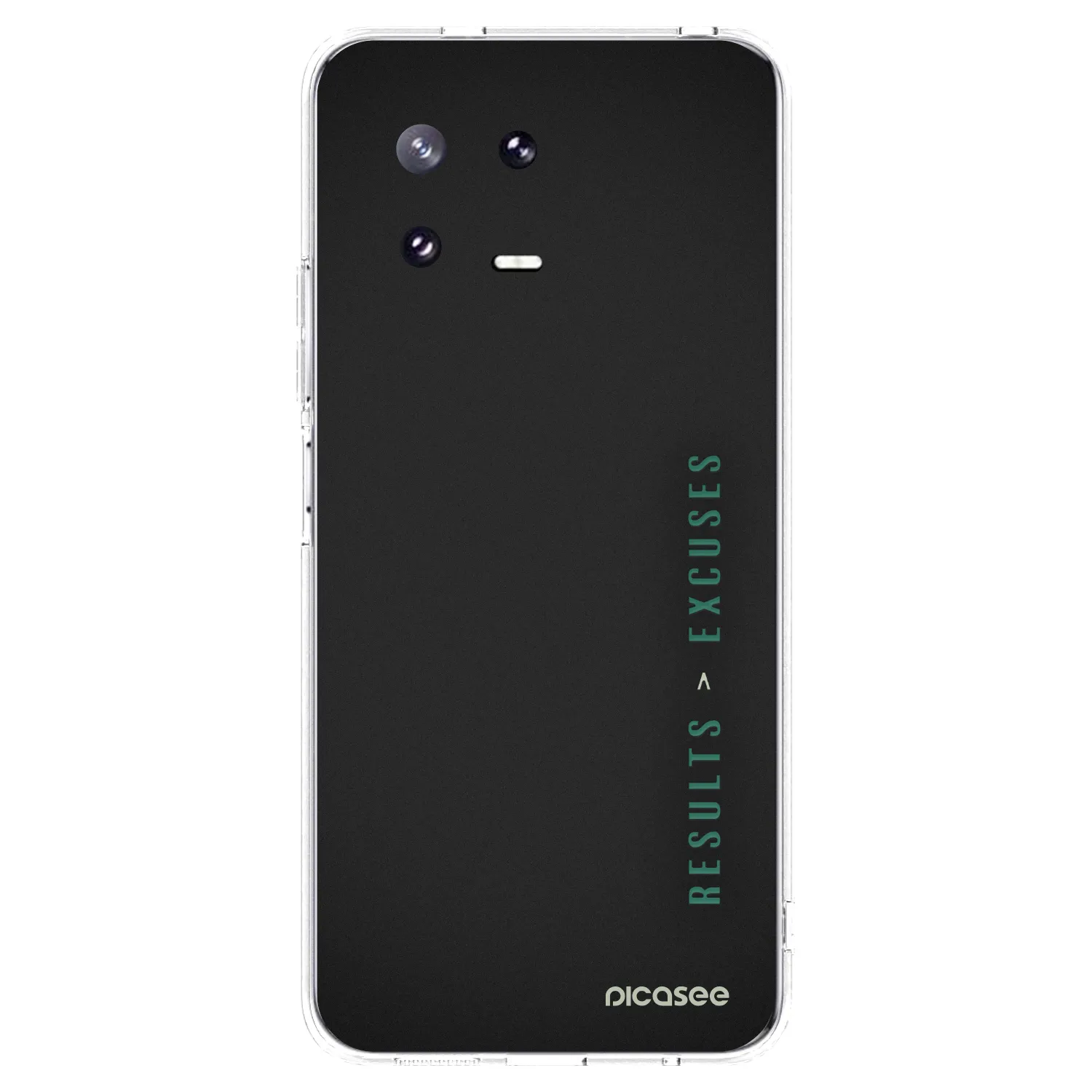 Silikónový prehľadný obal pre Xiaomi 13 Pro - Results x Excuses