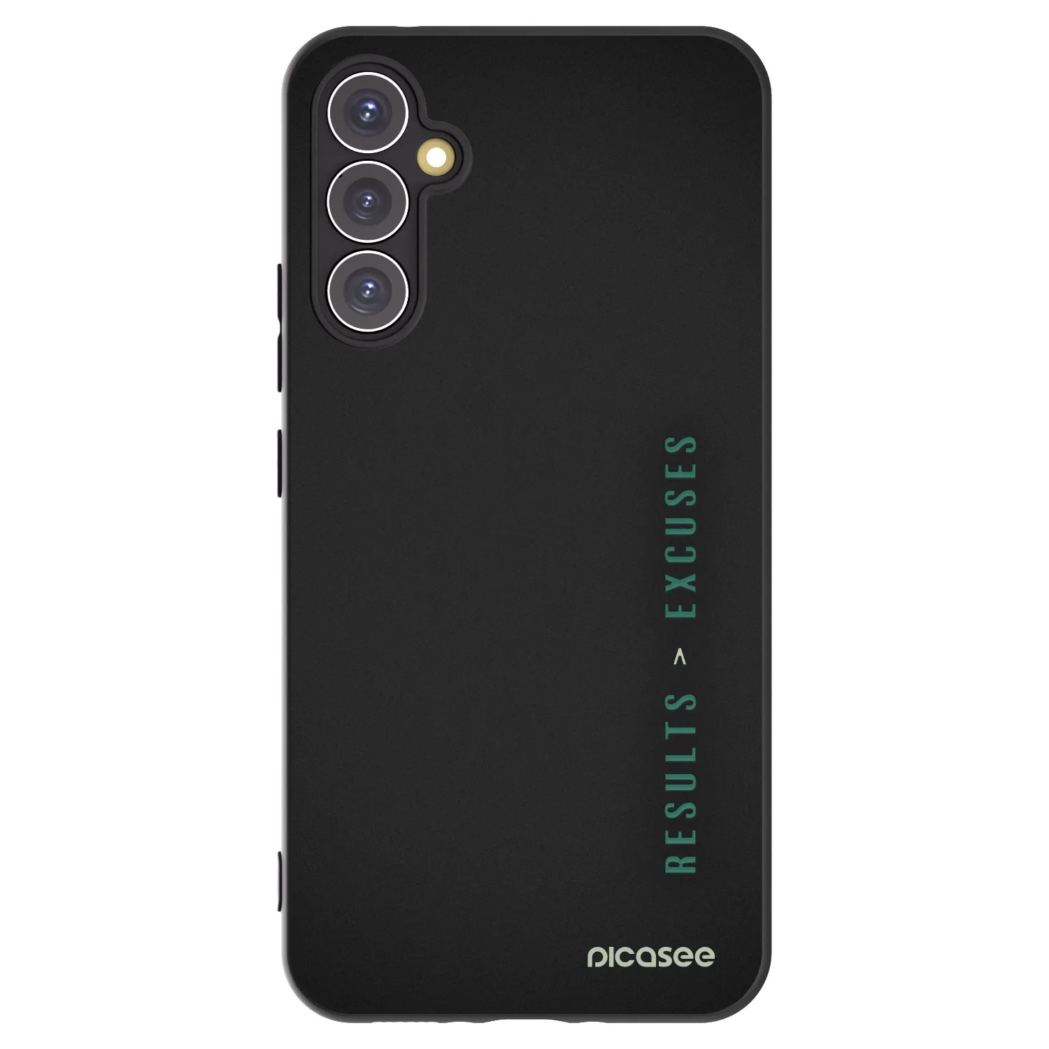 Picasee silikónový čierny obal pre Samsung Galaxy A34 5G A346B - Results x Excuses