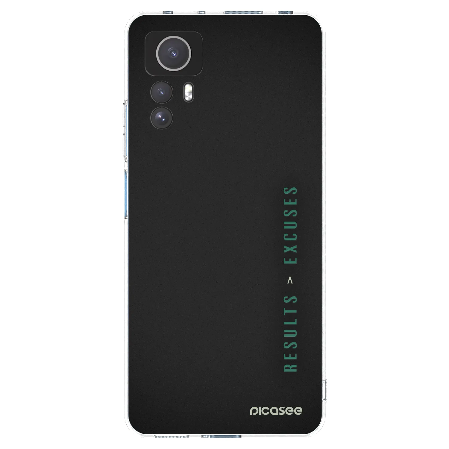 Silikónový prehľadný obal pre Xiaomi Redmi Note 12S - Results x Excuses