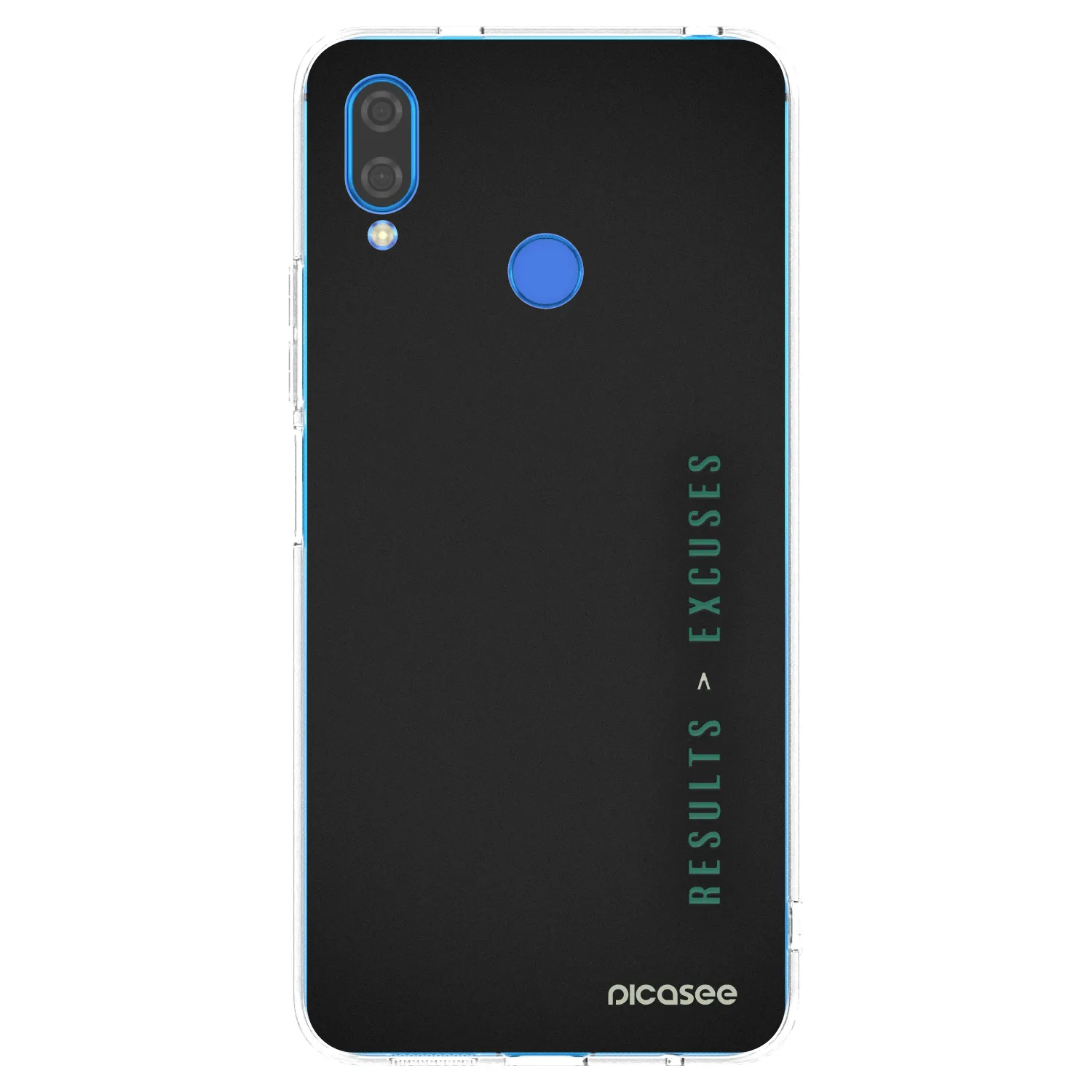 Silikónový prehľadný obal pre Huawei Nova 3i - Results x Excuses