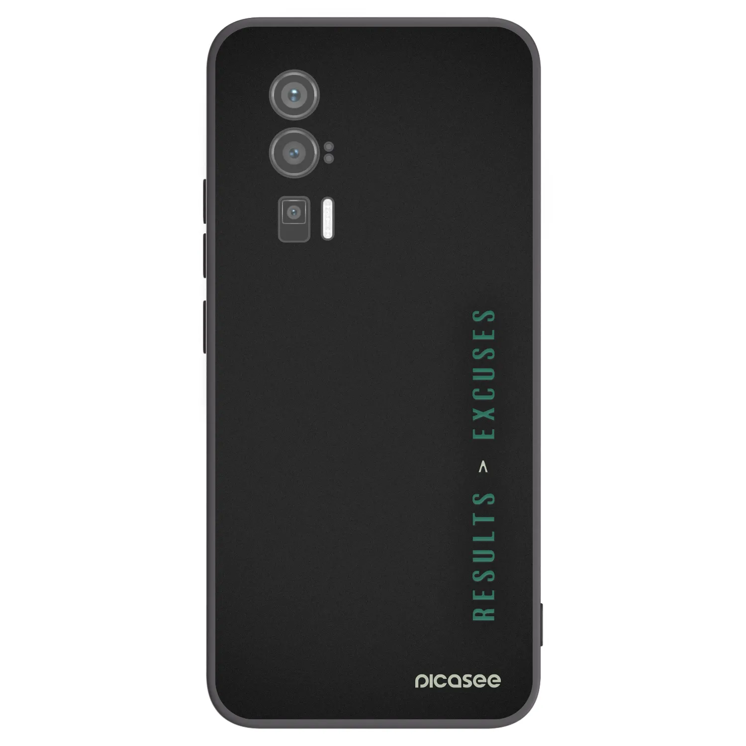 Picasee silikónový čierny obal pre Xiaomi Poco F5 Pro 5G - Results x Excuses