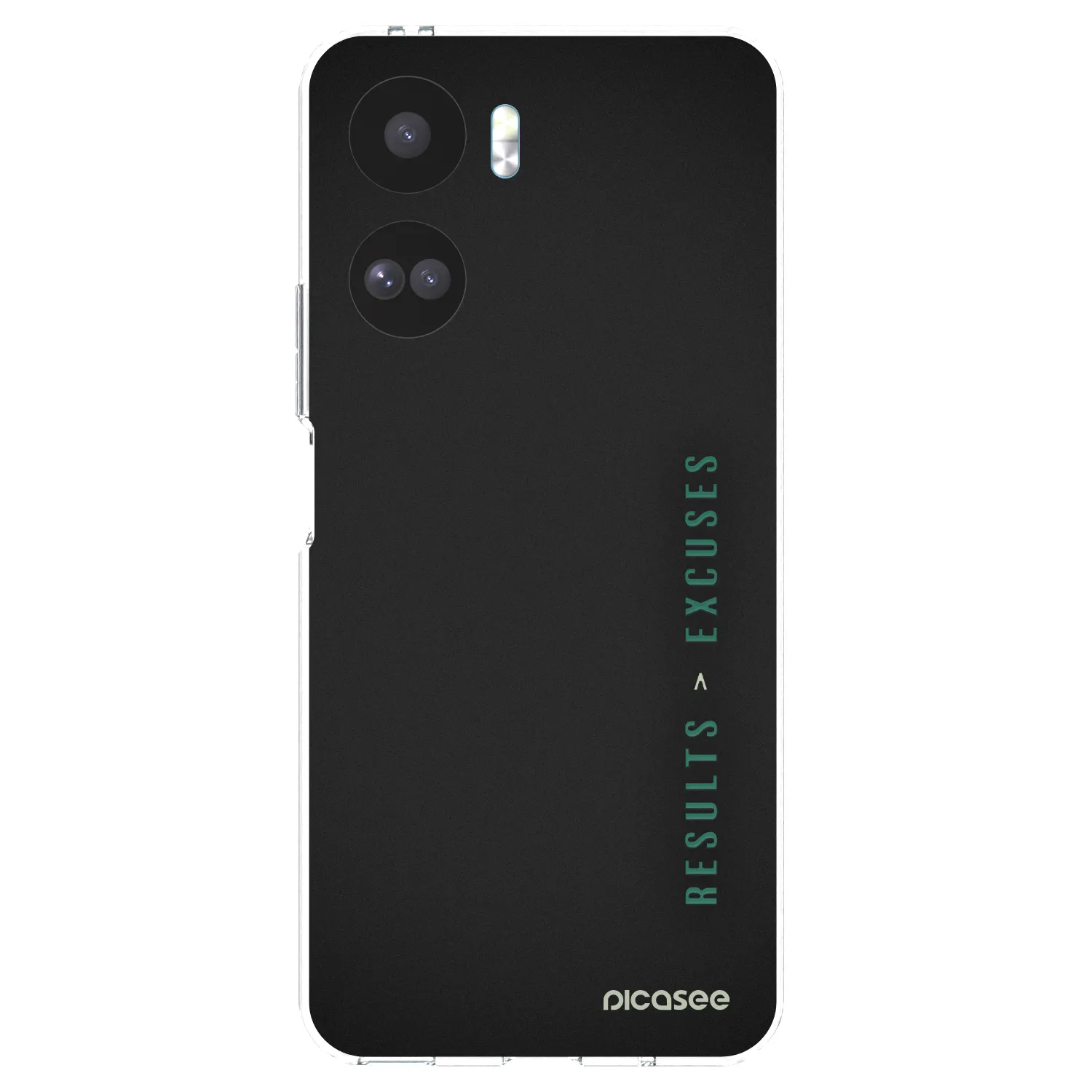 Silikónový prehľadný obal pre Honor 90 Lite 5G - Results x Excuses