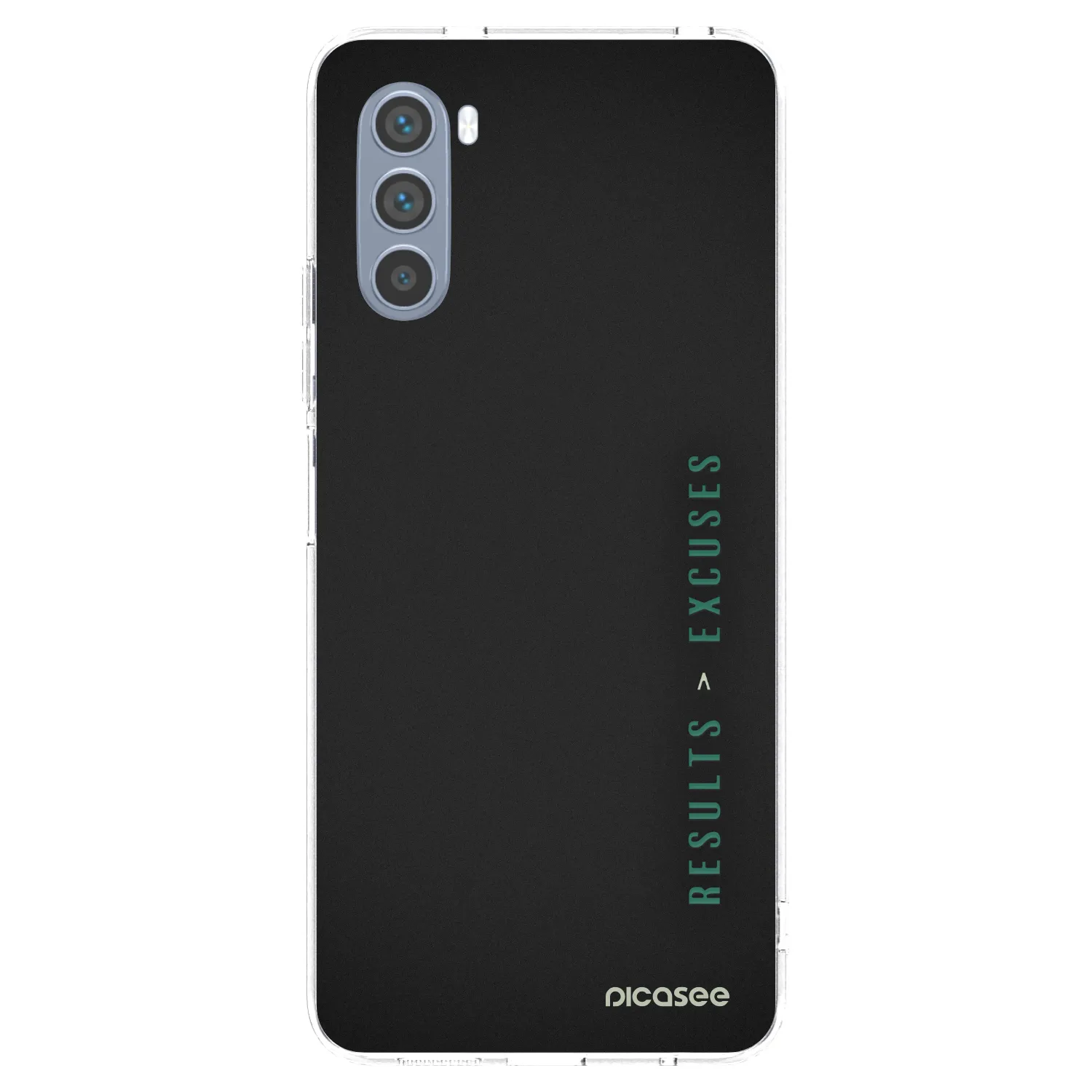 Silikónový prehľadný obal pre Motorola Moto G62 - Results x Excuses