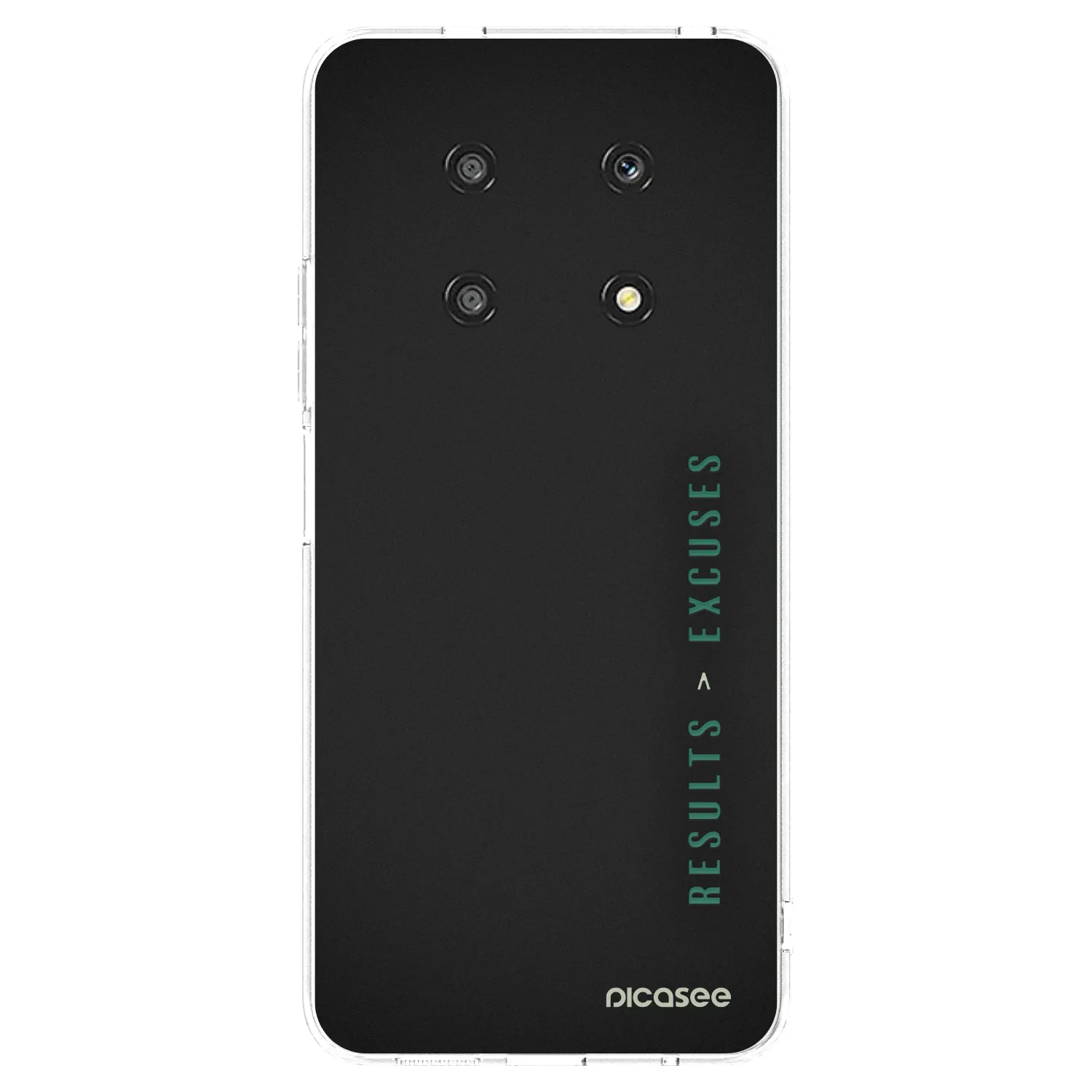 Picasee silikónový prehľadný obal pre Honor Magic4 Lite 5G - Results x Excuses