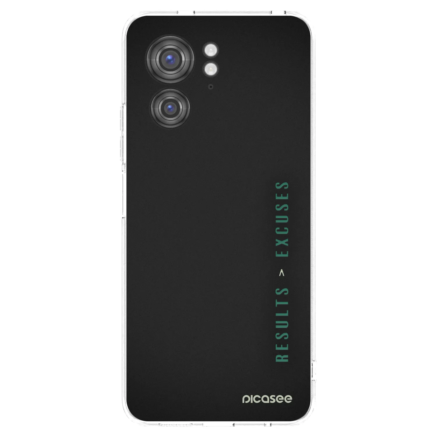 Silikónový prehľadný obal pre Motorola Edge 40 - Results x Excuses