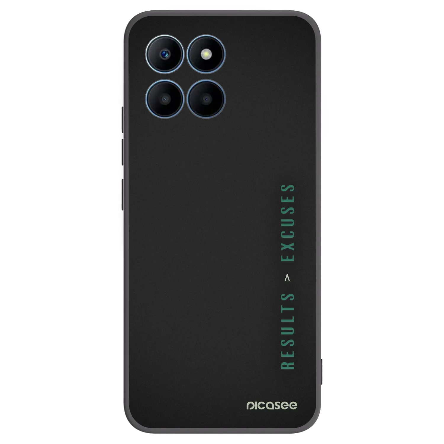 Picasee silikónový čierny obal pre Honor 70 Lite - Results x Excuses