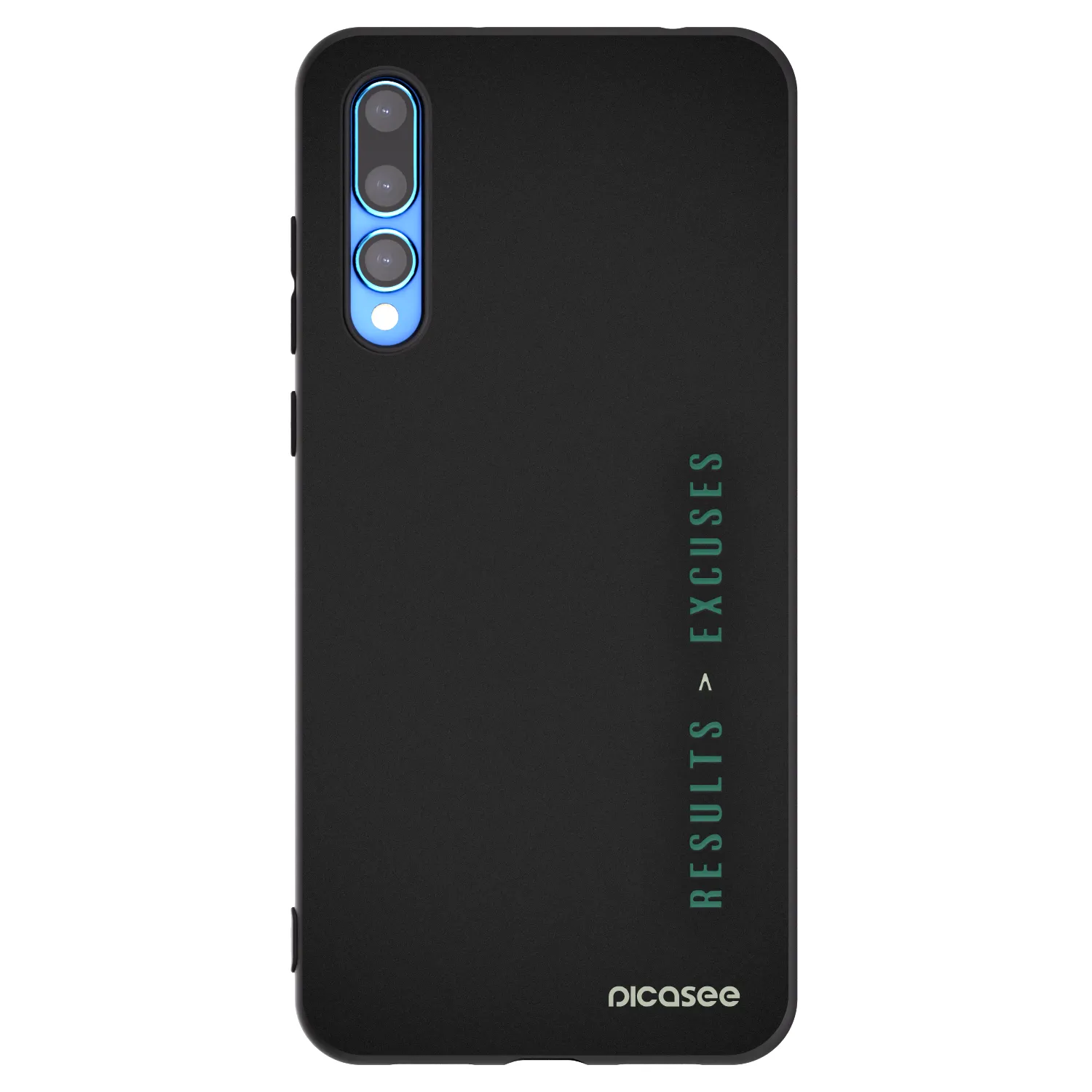 Silikónový čierny obal pre Huawei P20 Pro - Results x Excuses