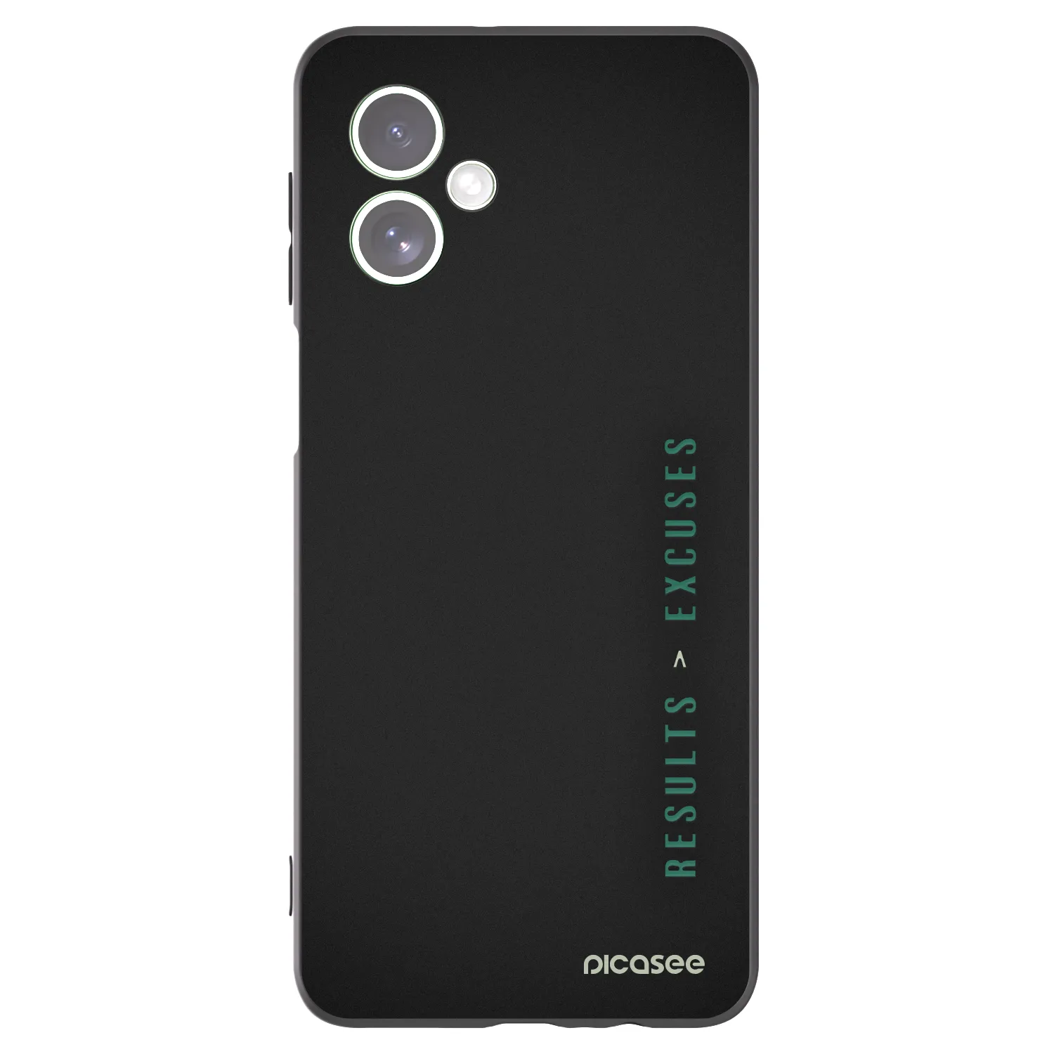 Silikónový čierny obal pre Motorola Moto G54 5G - Results x Excuses