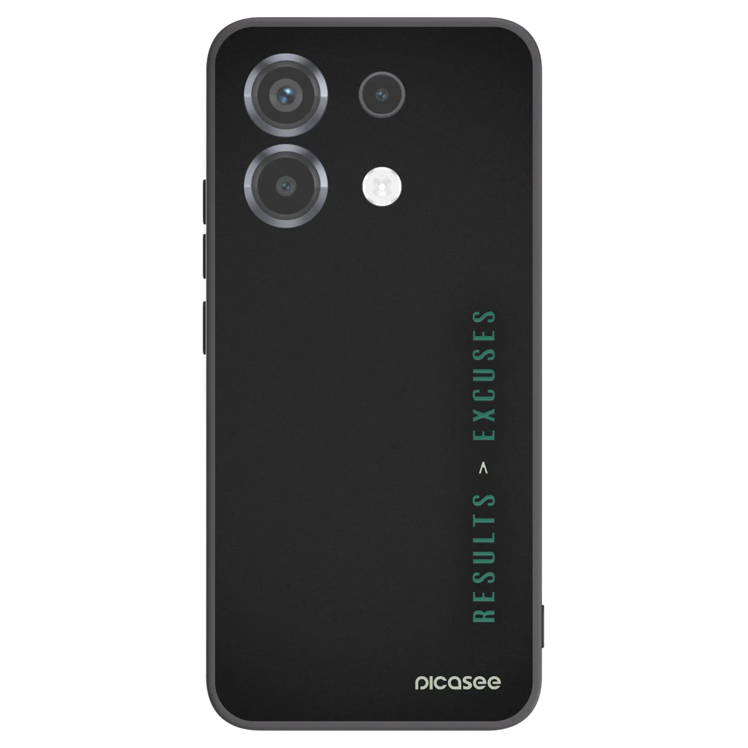 Picasee silikónový čierny obal pre Xiaomi Poco X6 - Results x Excuses