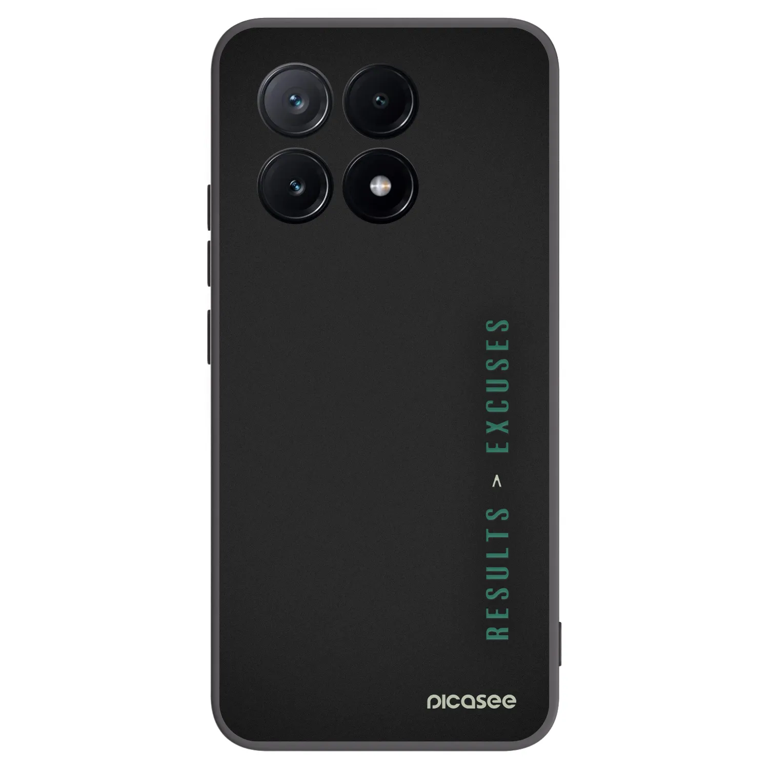 Silikónový čierny obal pre Xiaomi Poco X6 Pro - Results x Excuses