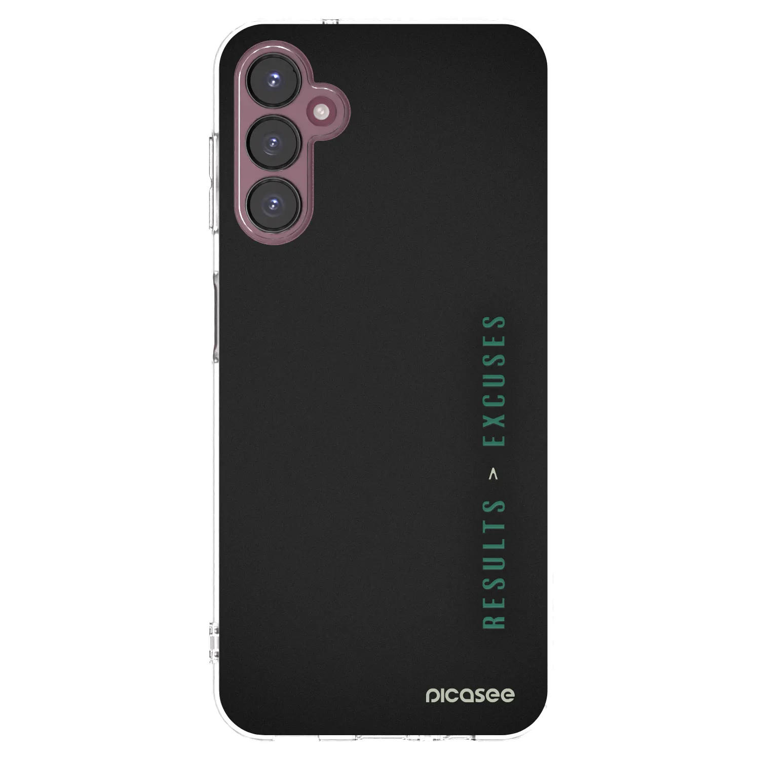 Picasee silikónový prehľadný obal pre Samsung Galaxy A05s A057G - Results x Excuses
