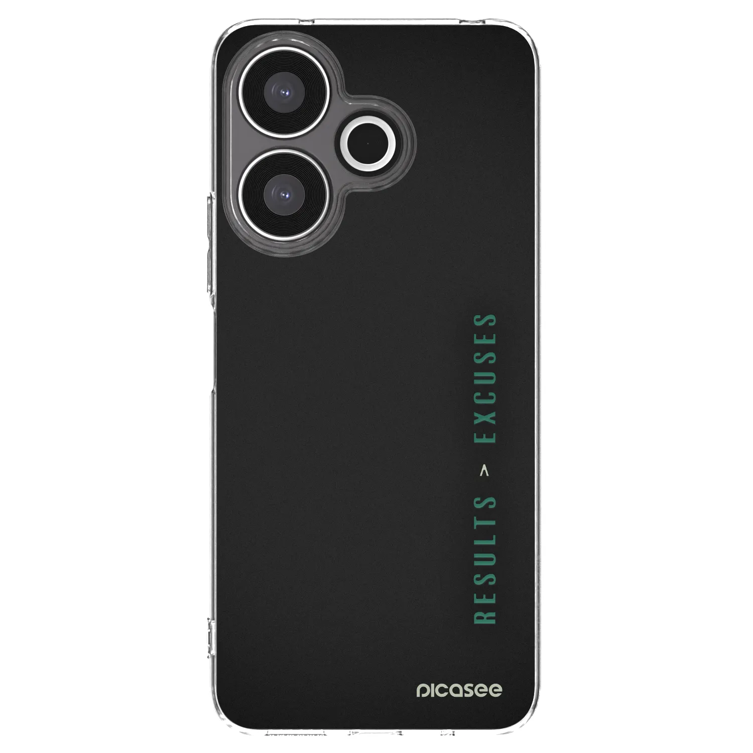 Silikónový prehľadný obal pre Xiaomi Redmi 13 4G - Results x Excuses