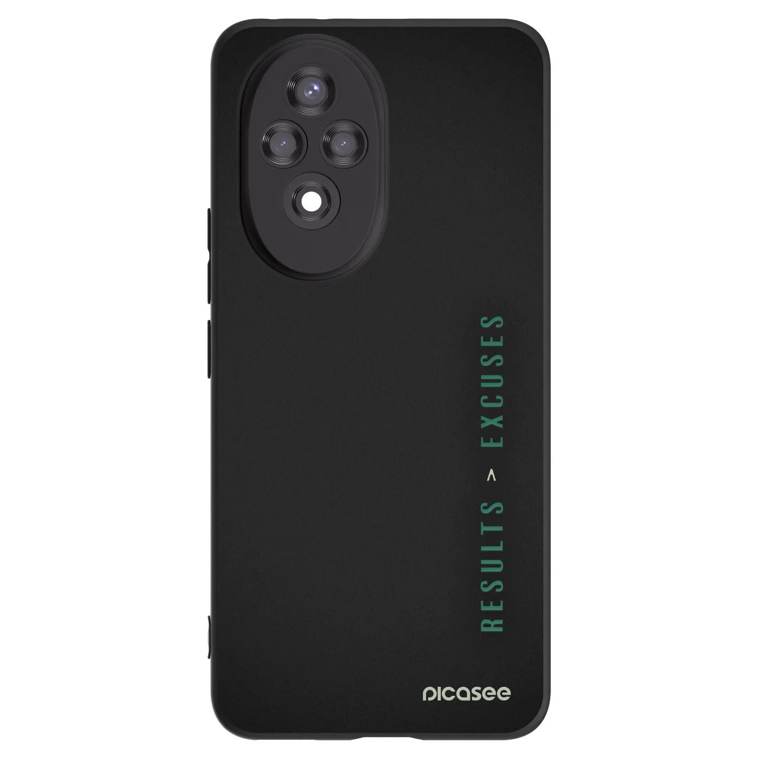 Picasee silikónový čierny obal pre Honor 200 Pro 5G - Results x Excuses