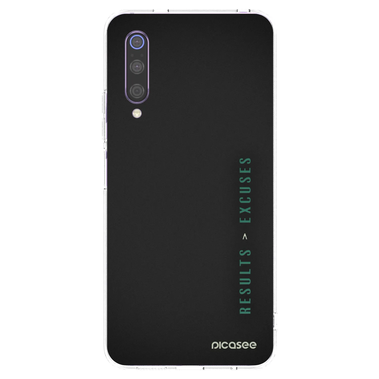 Silikónový prehľadný obal pre Xiaomi Mi 9 - Results x Excuses