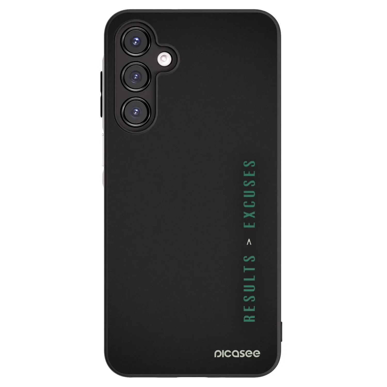 Picasee silikónový čierny obal pre Samsung Galaxy A16 5G - Results x Excuses