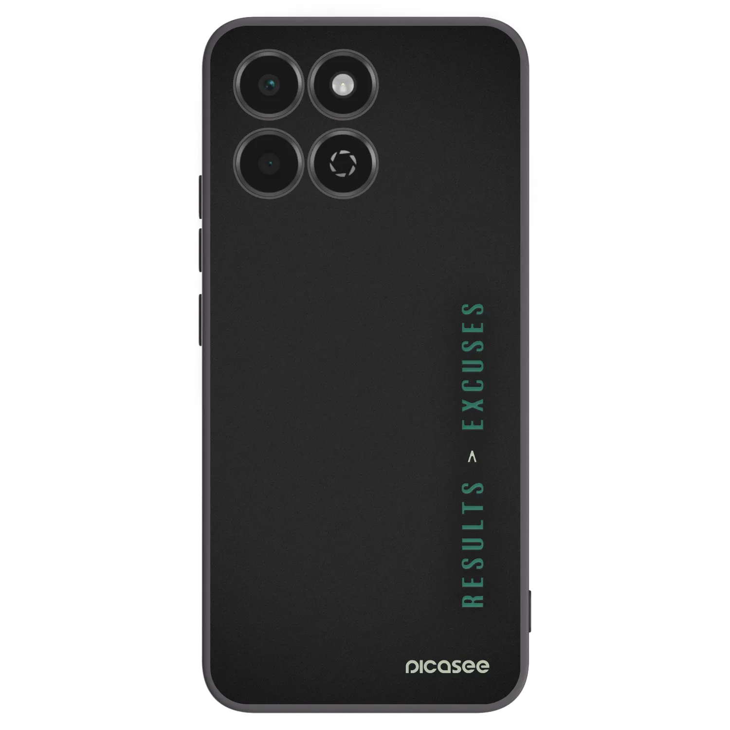 Silikónový čierny obal pre Honor 200 Smart 5G - Results x Excuses