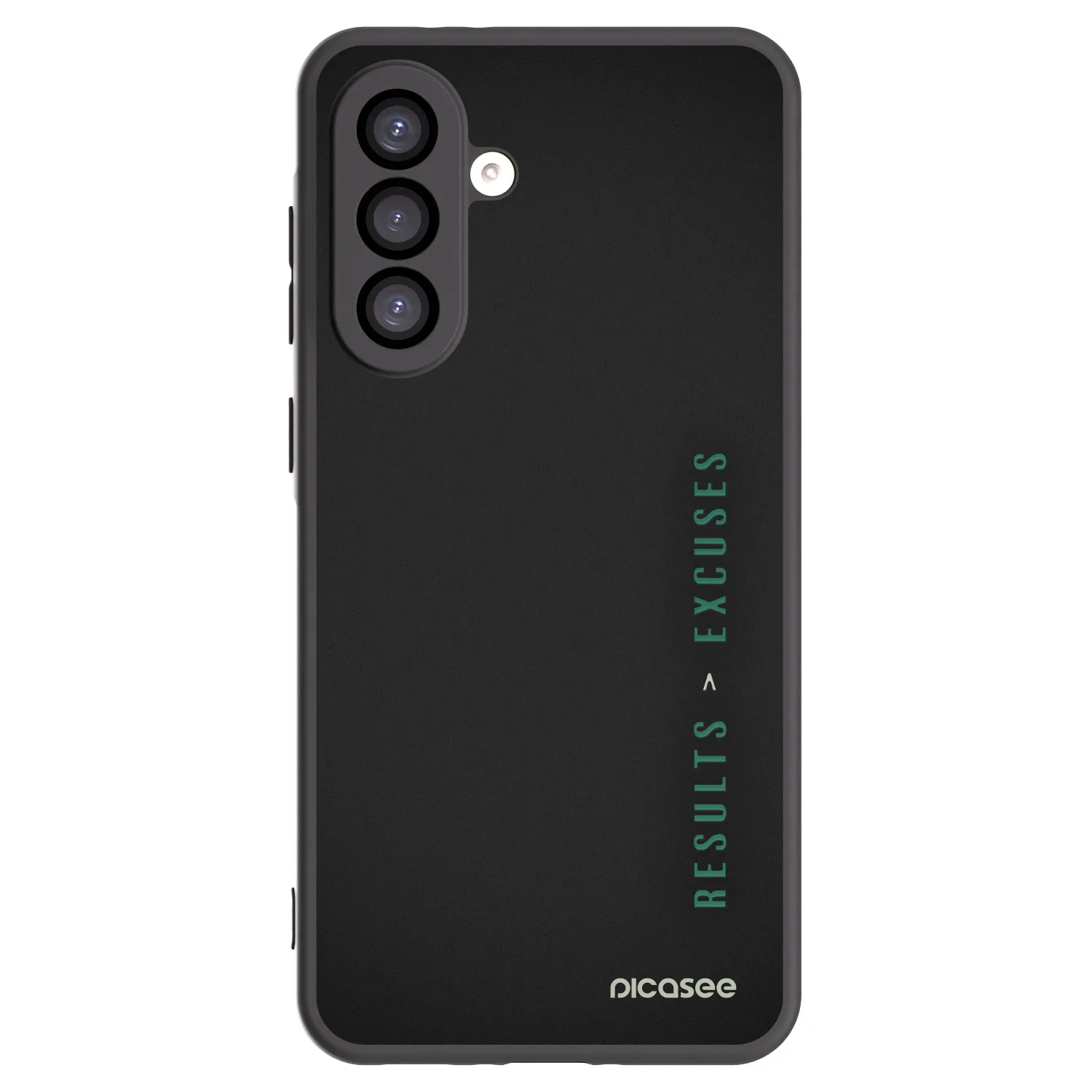 Picasee silikónový čierny obal pre Samsung Galaxy A26 5G A266B - Results x Excuses