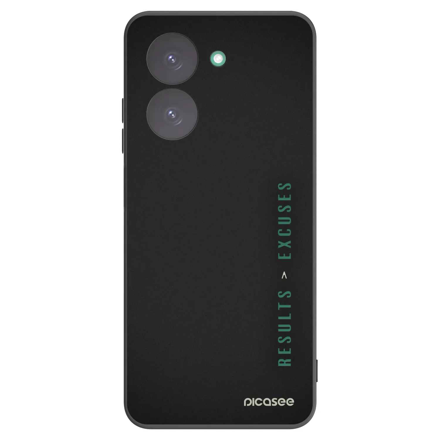 Silikónový čierny obal pre Xiaomi Redmi A5 - Results x Excuses