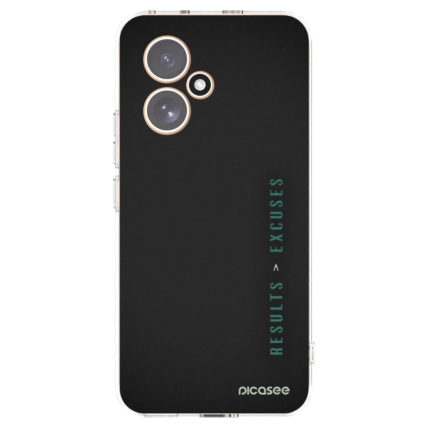 Silikónový prehľadný obal pre Honor 400 5G - Results x Excuses