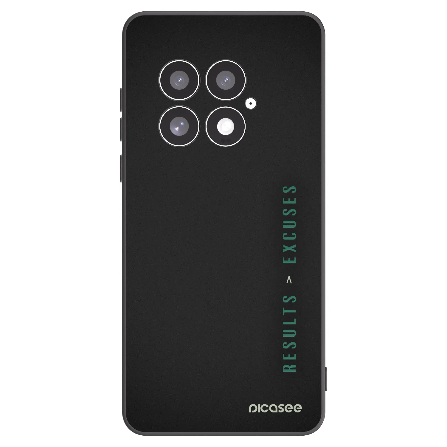 Picasee silikónový čierny obal pre OnePlus 13 5G - Results x Excuses