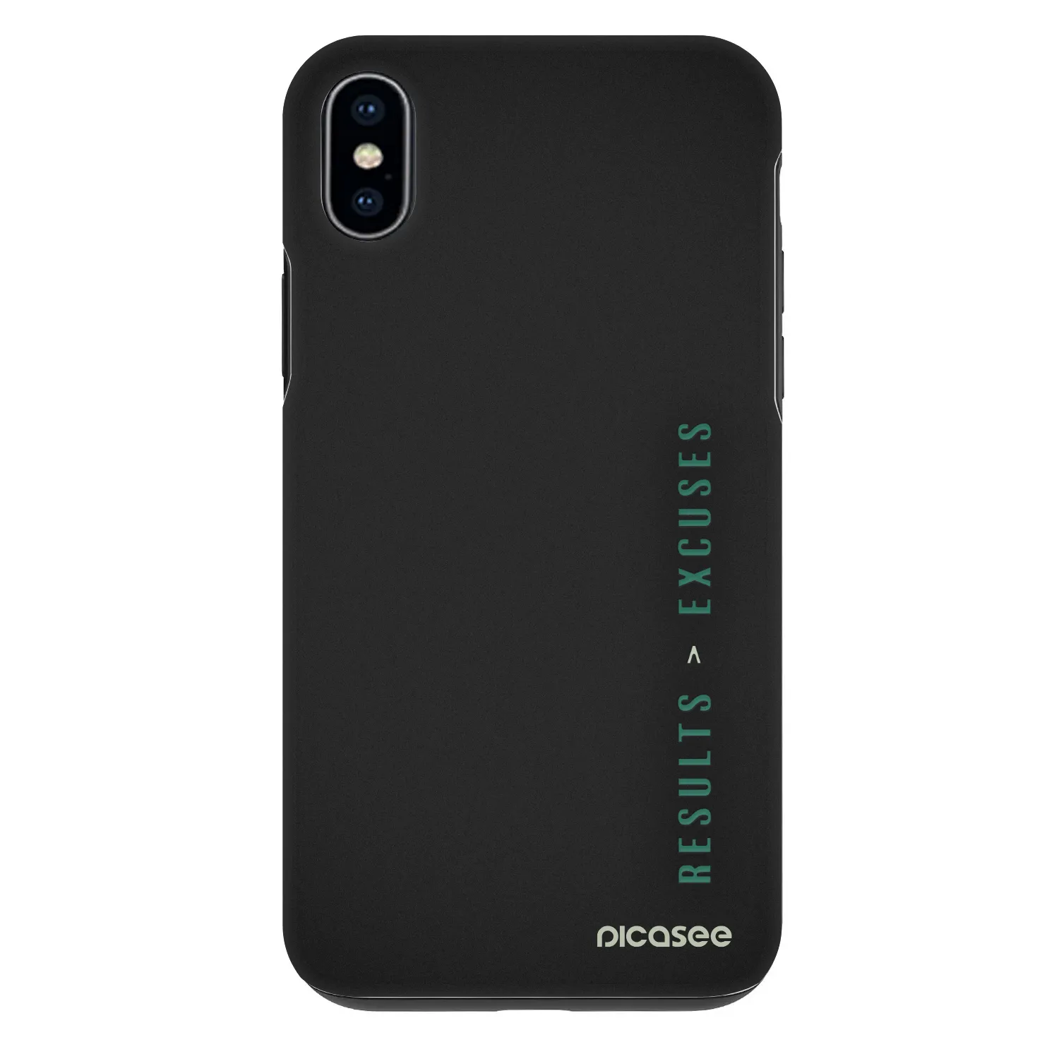 Picasee Fashion Case pre Apple iPhone XS Max - Results x Excuses