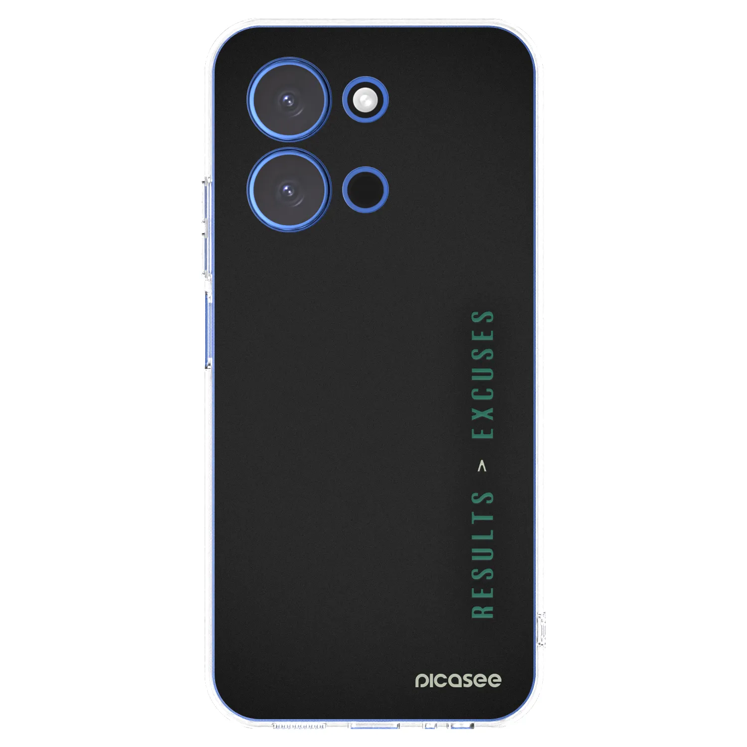 Silikónový prehľadný obal pre Xiaomi Redmi 15C 4G - Results x Excuses