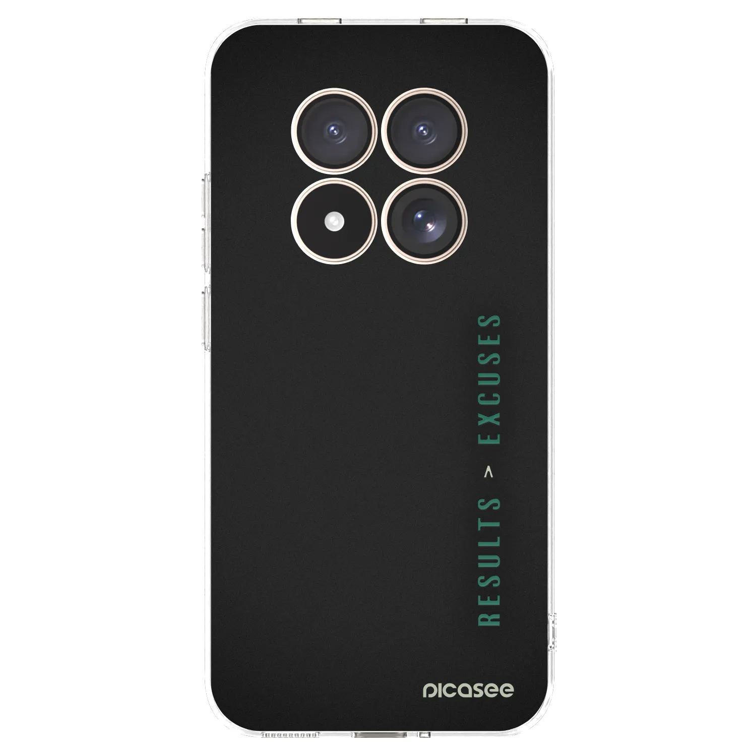 Picasee silikónový prehľadný obal pre Xiaomi Redmi Note 15 Pro 4G - Results x Excuses