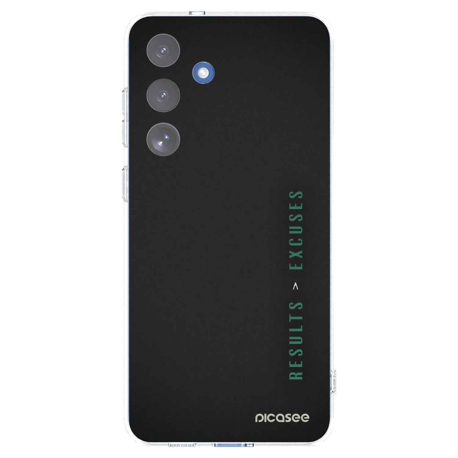 Picasee silikónový prehľadný obal pre Samsung Galaxy S25 FE 5G - Results x Excuses