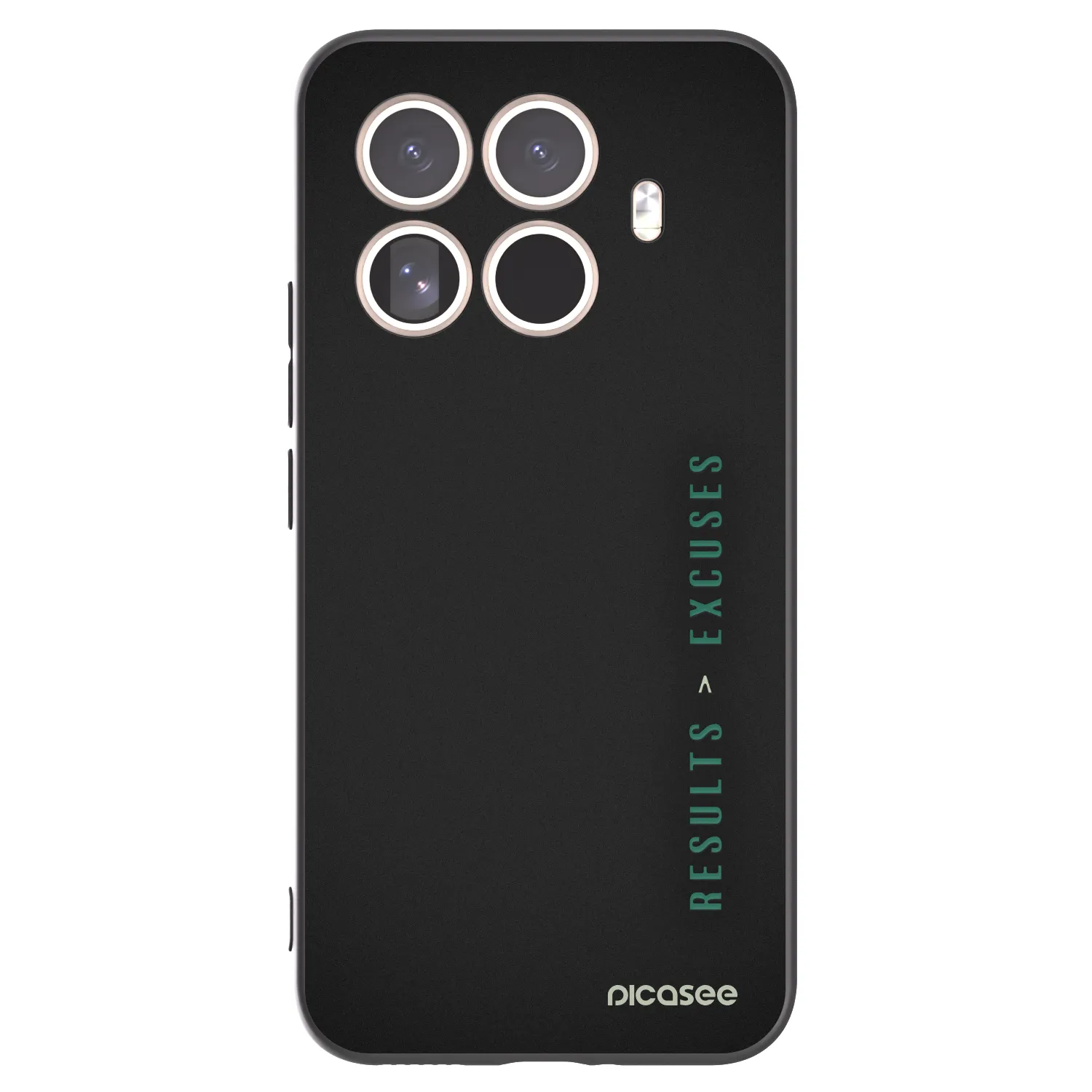Silikónový čierny obal pre Xiaomi 15T Pro - Results x Excuses